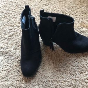 Black ankle boots